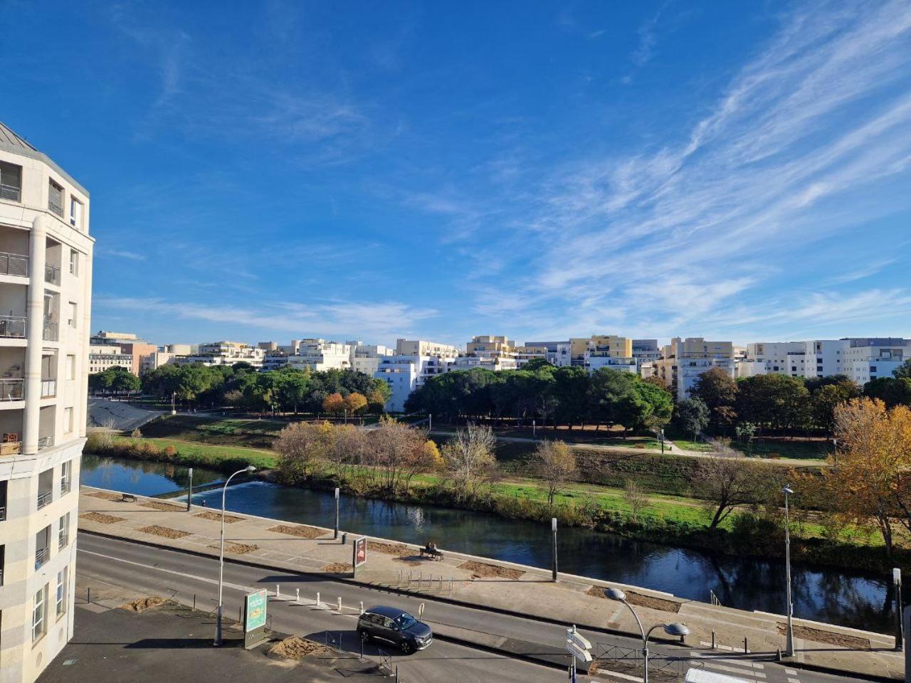 Appartement Avec Vue Sur Le Lez Montpellier Zewnętrze zdjęcie